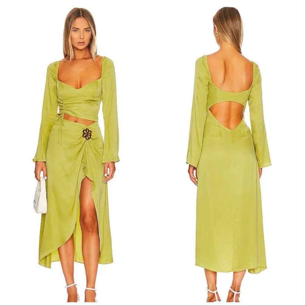 For Love and Lemons Allie Midi Dress
